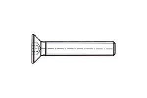 Bolt M6x25 CSK