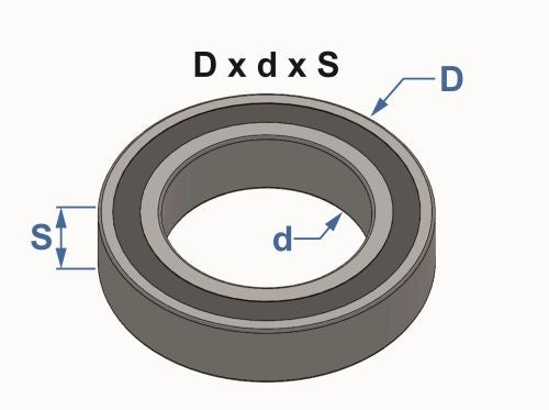 Bambino Stub Axel Bearing